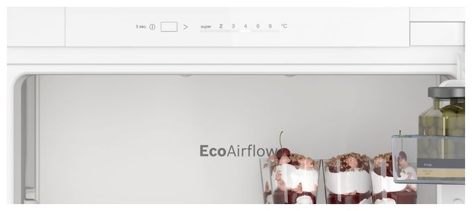 136 l 88 cm Einbaukühlschrank EEK: E 92 kWh Jahr Serie 2 KIR21NSE0 Schlepptür 