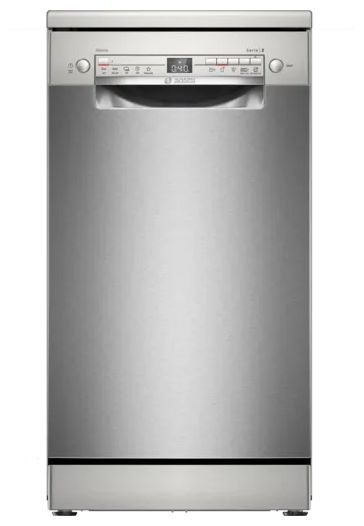 45 cm Geschirrspüler freistehend Leise 10 Maßgedecke aquaStop Funktion Serie 2 SPS2HMI42E 