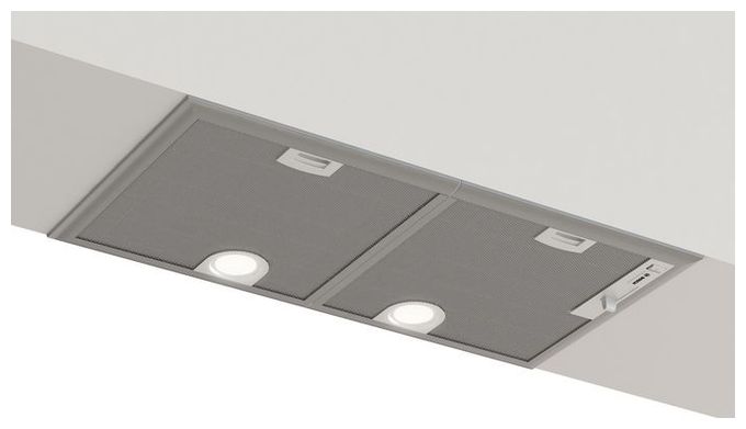 Abluft/Umluft Dunstabzugshaube/Esse Einbau 70 cm (Metallisch, Silber) Serie 4 DHL755BM Lüfterbaustein 