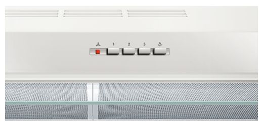 Abluft/Umluft Dunstabzugshaube/Esse Wand 60 cm (Weiß) Serie 4 DUL63CC20 