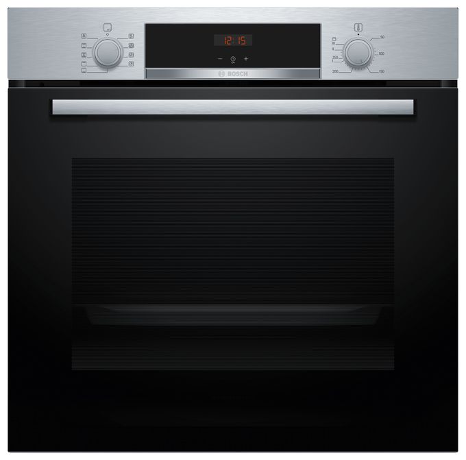 Einbaubackofen groß AutoClean Serie 4 HBA514BS3 