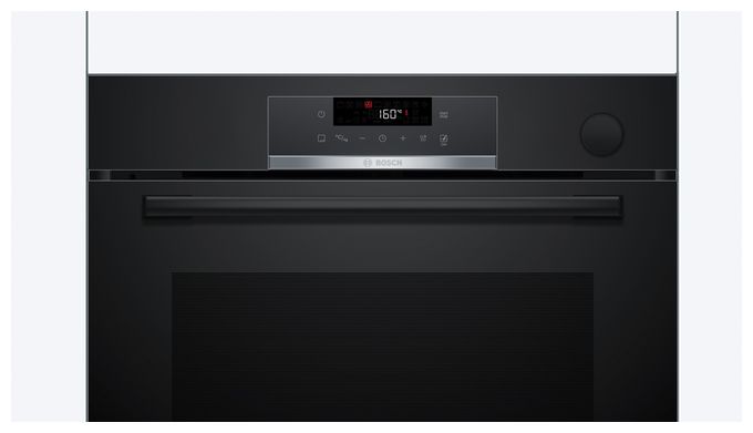 Einbaubackofen groß Dampfgaren AutoClean Serie 4 HRG532BB3 