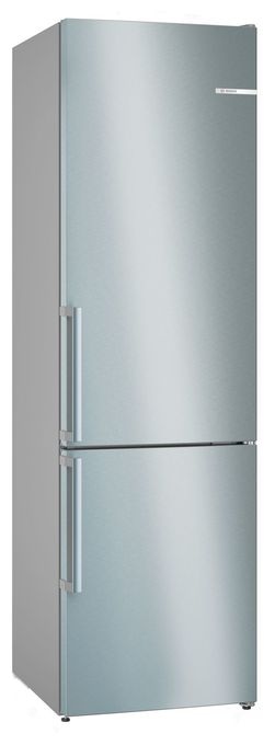 260 l / 103 l Kühl-Gefrierkombi freistehend NoFrost 129 kWh Jahr  Serie 4 KGN39VIBT (Edelstahl) 