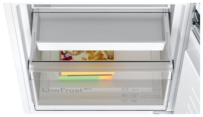 183 l / 84 l 178 cm Einbau Kühl-/Gefrierkombination 229 kWh Serie 4 KIV86VSE0 Schlepptür 