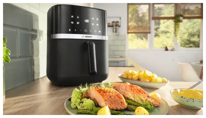 Heißluftfritteuse 6,1 l 2050 W  Serie 4 MAFS2462B (Schwarz) 