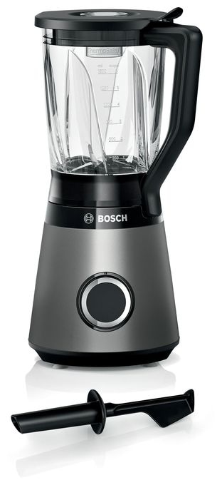 1,5 l Standmixer 2 Geschwindigkeiten 1200 W  Serie 4 MMB6172SN VitaPower (Schwarz, Edelstahl) 