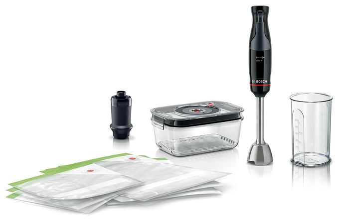 Stabmixer 1000 W  Serie 4 MSM4B6V2 ErgoMaster (Schwarz) 