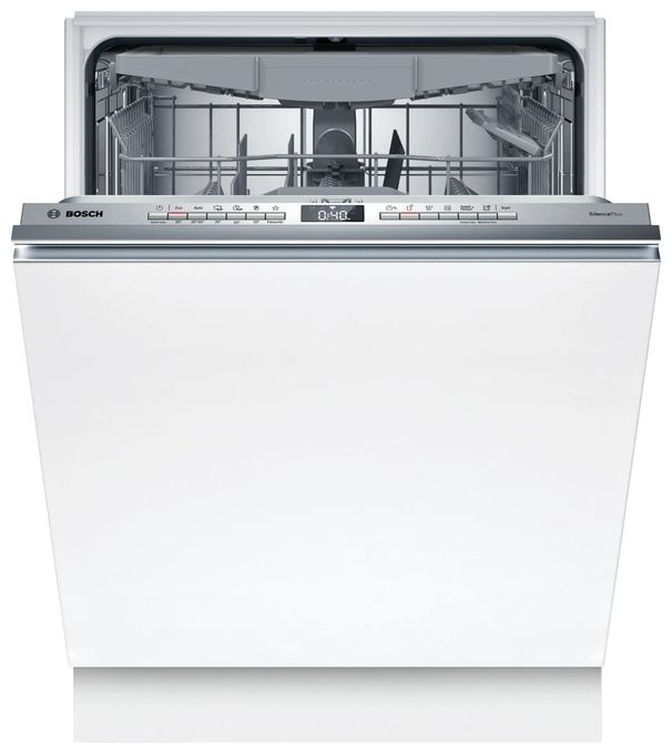 60 cm Geschirrspüler vollintegriert (ohne Front) Sehr leise 14 Maßgedecke aquaStop Funktion Heat exchanger/Drying assistant Serie 4 SMH4ECX28E 
