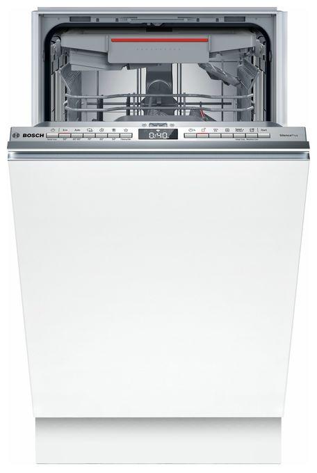 45 cm Geschirrspüler vollintegriert (ohne Front) Leise 10 Maßgedecke aquaStop Funktion Wärmetauscher Serie 4 SPV4HMX49E 