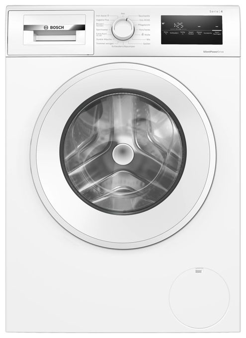 8 kg Frontlader Waschmaschine 1400 U/min aquaStop Funktion (Weiß) Serie 4 WAN28272 