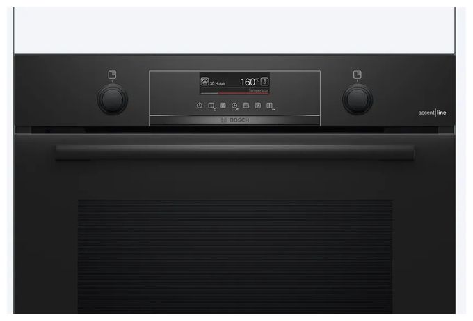 Einbaubackofen groß AutoClean (Schwarz) Serie 6 HBG4795B7 