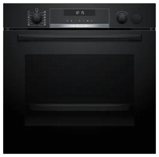 Einbaubackofen groß Dampfgaren AutoClean Serie 6 HRG578CB7 