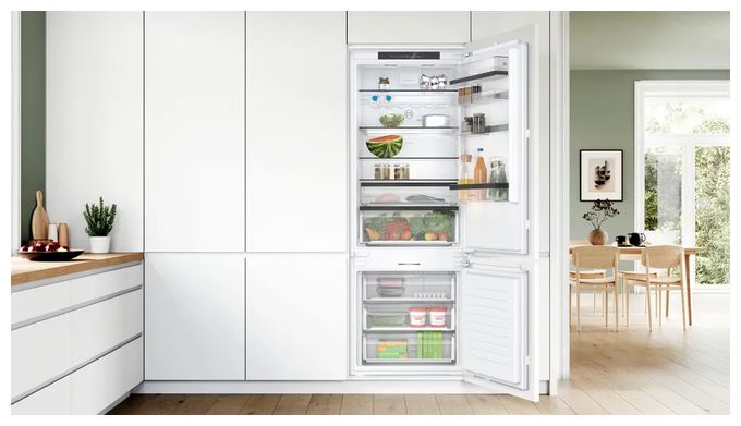 284 l Kühlteil 98 l Gefrierteil 194 cm Einbau Kühl-/Gefrierkombination NoFrost Serie 6 KBN96SDD0 