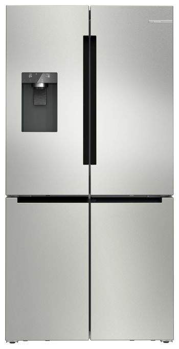 Side-by-Side Kühl-/ Gefrierkombination 375 l / 199 l 327 kWh NoFrost 1830 mm x 905 mm  Serie 6 KFD96APEA (Edelstahl) 