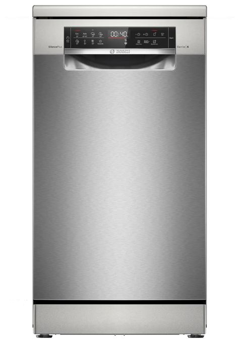 45 cm Geschirrspüler freistehend Leise 10 Maßgedecke aquaStop Funktion Serie 6 SPS6EMI21E 