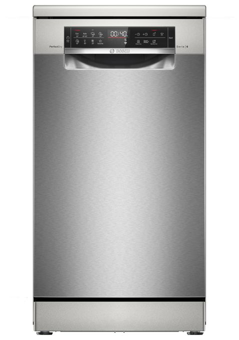 45 cm Geschirrspüler freistehend Leise 10 Maßgedecke aquaStop Funktion Serie 6 SPS6YMI14E 