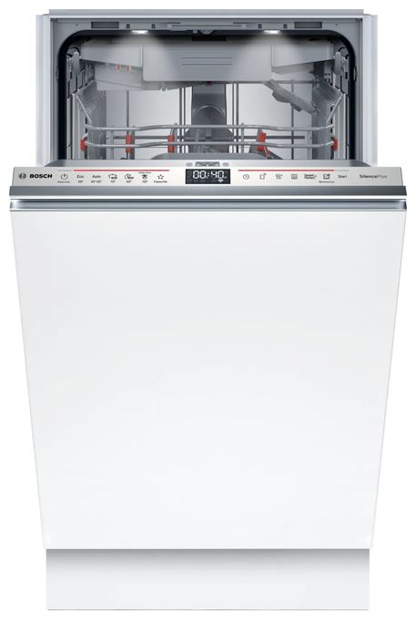 45 cm Geschirrspüler vollintegriert (ohne Front) Leise 10 Maßgedecke aquaStop Funktion Serie 6 SPV6EMX09E 