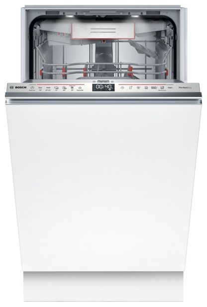 45 cm Geschirrspüler vollintegriert (ohne Front) Sehr leise 10 Maßgedecke aquaStop Funktion Serie 6 SPV6ZMX17E 