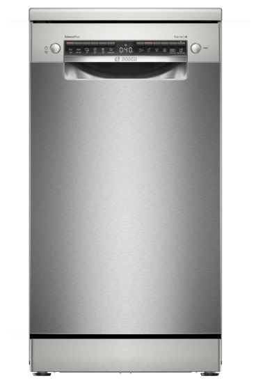 45 cm Geschirrspüler freistehend Leise 10 Maßgedecke aquaStop Funktion Serie 4 SPS4HMI13E 