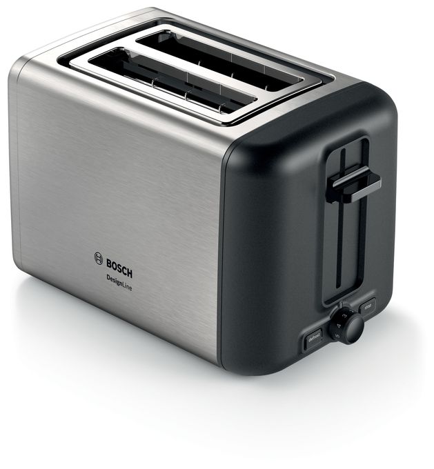 Toaster 970 W 2 Scheibe(n)  TAT3P420DE DesignLine (Schwarz, Silber) 