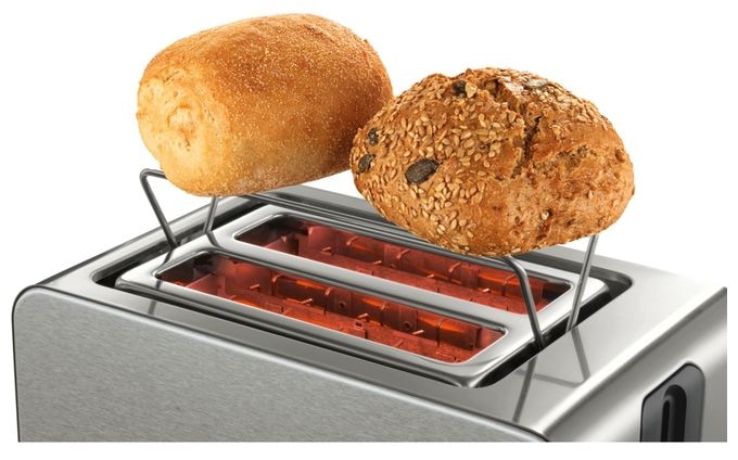 Toaster 1050 W 2 Scheibe(n)  TAT7S25 CompactClass (Schwarz, Grau) 