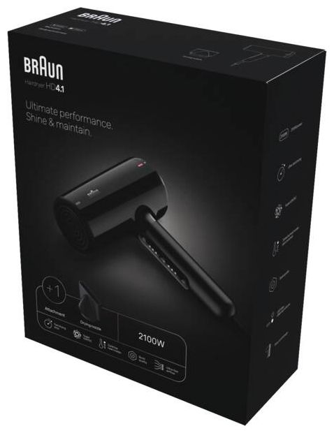 Haartrockner 2200 W  HD4.1 (Schwarz) 