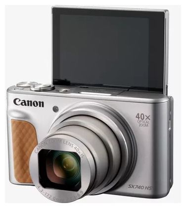 21 MP  Kompaktkamera 40x Opt. Zoom  PowerShot SX740HS Lite Edition (Silber) 