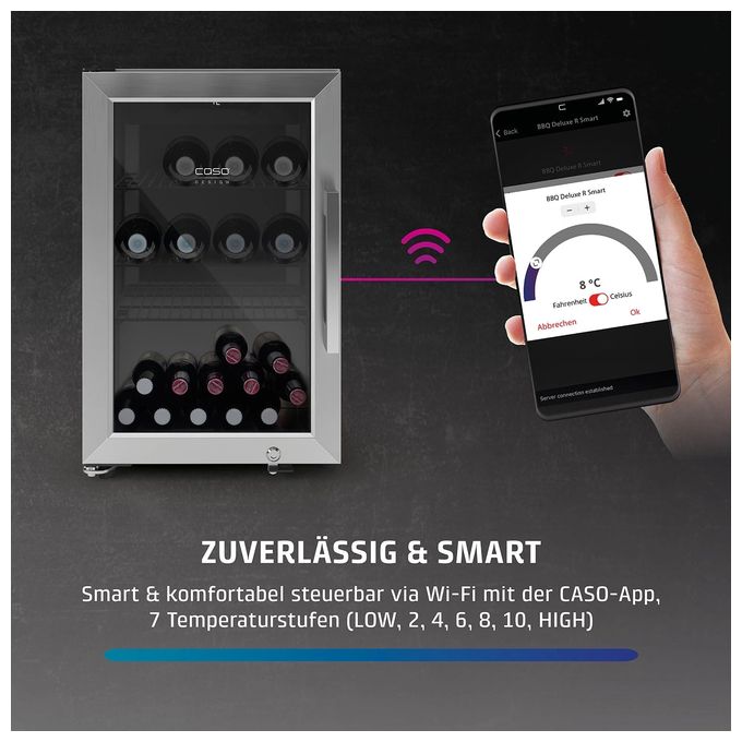 Weinkühler Freistehend BBQ Deluxe-L Smart 