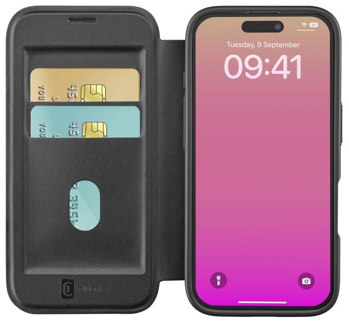 Folio für Apple iPhone 17  Daily Mag (Schwarz) 