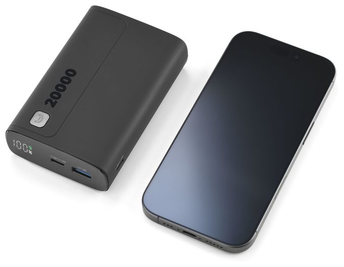 20000 mAh Powerbank USB Typ-C  Elite (Schwarz) 