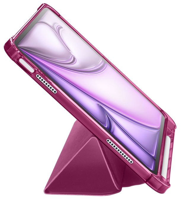 Folio aus Kunstleder für Apple iPad Air 10.9" (2022), iPad Air 10.9'' (2020), iPad Pro 11'' (2018) bis 27,9 cm (11") (Pink) Folio 