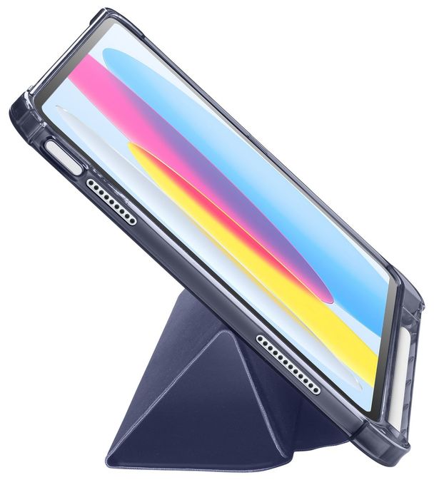 Folio aus Kunstleder für Apple iPad 10.9'' (2022) bis 27,7 cm (10.9") (Blau) Folio 
