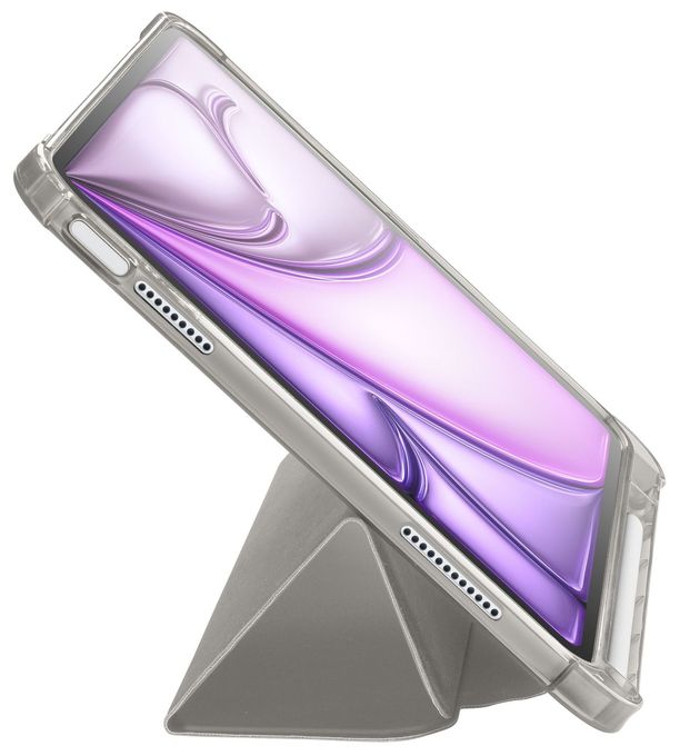 Folio aus Kunstleder für Apple IPAD AIR 10.9" (2020) IPAD AIR 10.9'' (2022) IPAD AIR 11" (2024) IPAD PRO 11" (2018) bis 27,9 cm (11") (Grau) Folio Pro 
