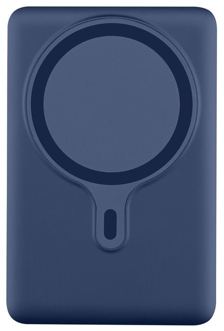 5000 mAh Powerbank USB Typ-C Kabelloses Laden  Magsafe (Blau) 