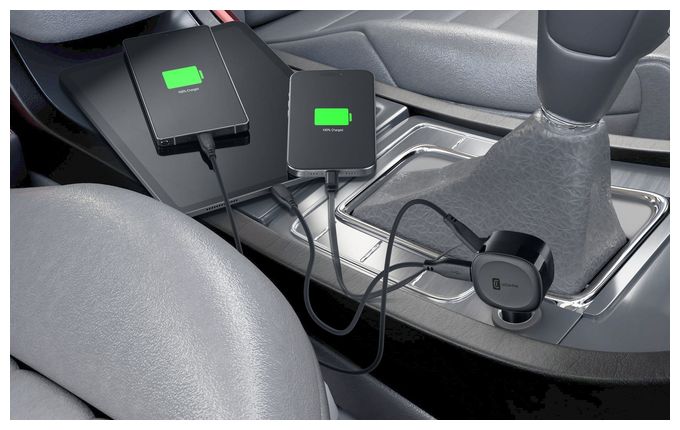 Retractable Car Charger 