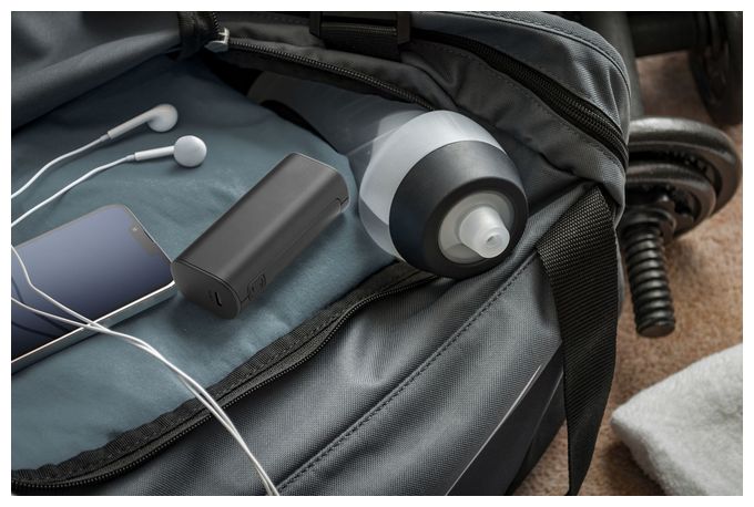 5000 mAh Powerbank USB Typ-C  Thunder (Schwarz) 
