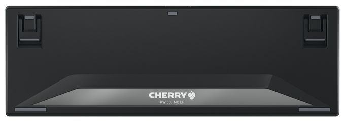 LED Heimbüro Tastatur USB + Bluetooth  KW550MX LP (Schwarz) 