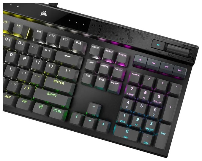 RGB-LED Gaming Tastatur USB  K70 Max (Schwarz) 