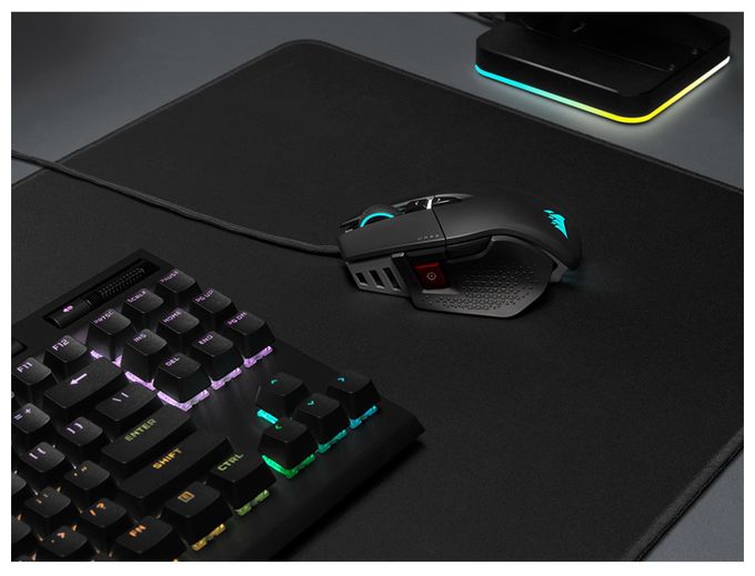 26000 DPI Gaming Maus Optisch  M65 RGB Ultra (Schwarz) 