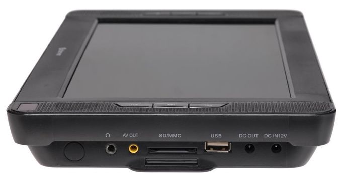25,4 cm (10 Zoll) Tragbarer DVD-Player DVD, DVD+R, DVD+RW, CD, CD-R, CD-RW MTW-1098 