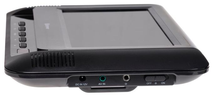 17,8 cm (7 Zoll) Tragbarer DVD-Player DVD, DVD+R, DVD+RW, CD, CD-R, CD-RW MTW-793 