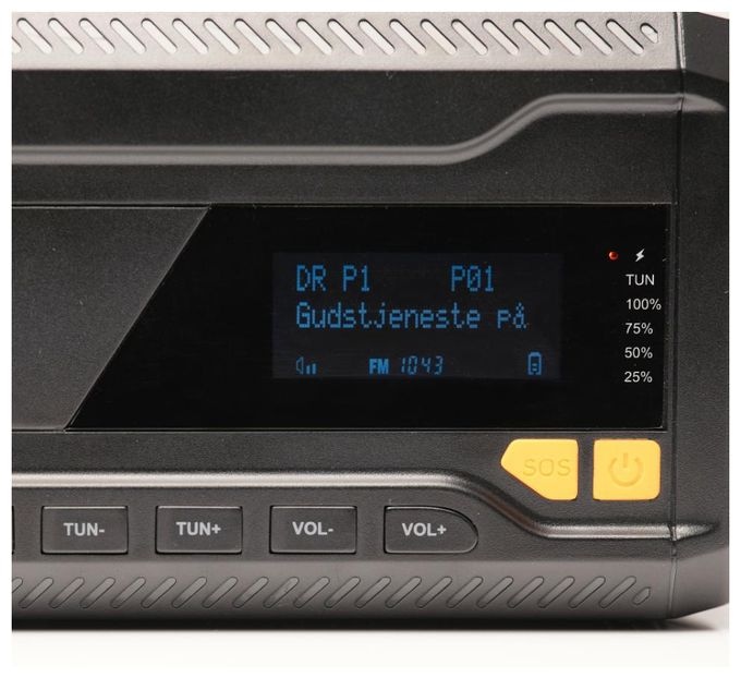 DAB+, FM Radio Tragbar  SCD-2033 (Schwarz) 