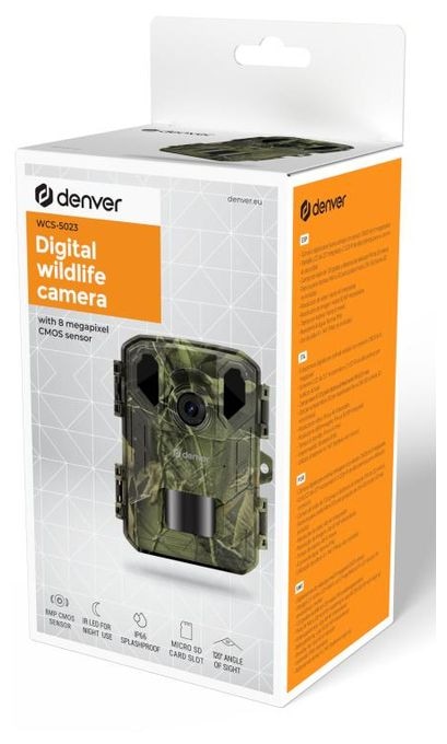 3840 x 2160 Pixel IP66 Nachtsicht  WCS-5023 Wildkamera (Camouflage) 