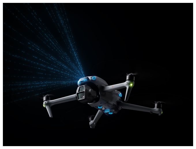8192 x 6144 Pixel Quadrocopter Multicopter/Drohne  Air 3s inkl. RC-N3 (Grau) 
