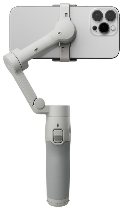 Stativ Gimbal für Smartphone faltbar Bluetooth  Osmo Mobile 7 Gimbal-Stabilisator (Weiß) 
