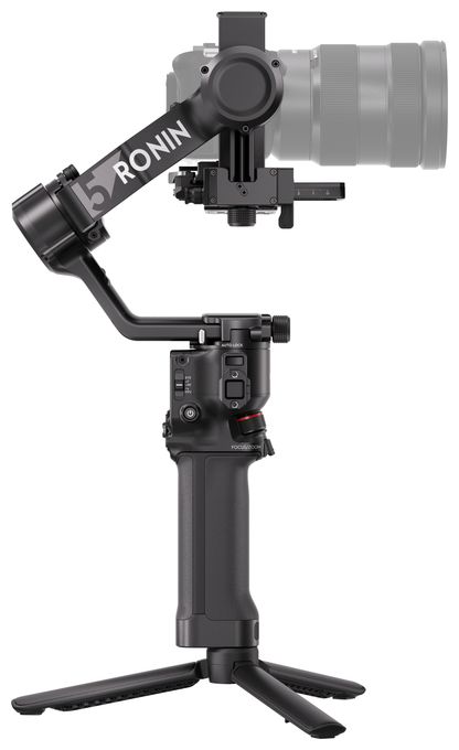 Stativ Gimbal für Kamera faltbar Bluetooth  RS5 (Schwarz) 