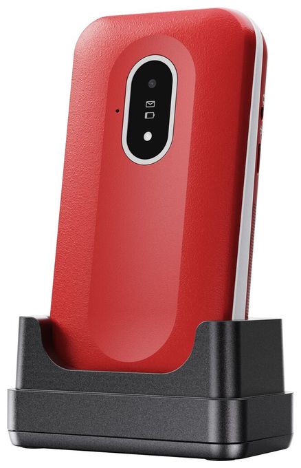 4G Smartphone 7,11 cm (2.8 Zoll) 2 MP Single SIM  Leva L20 (Rot, Weiß) 