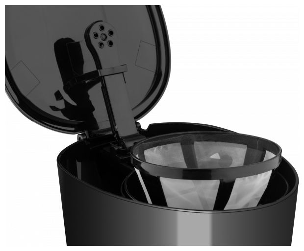 10 Tassen Filterkaffeemaschine 1,2 l  KP2116 (Schwarz) 