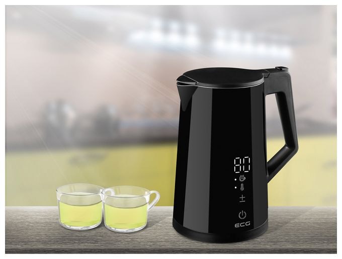 1,7 l Wasserkocher 2200 W  RK1893 (Schwarz) 