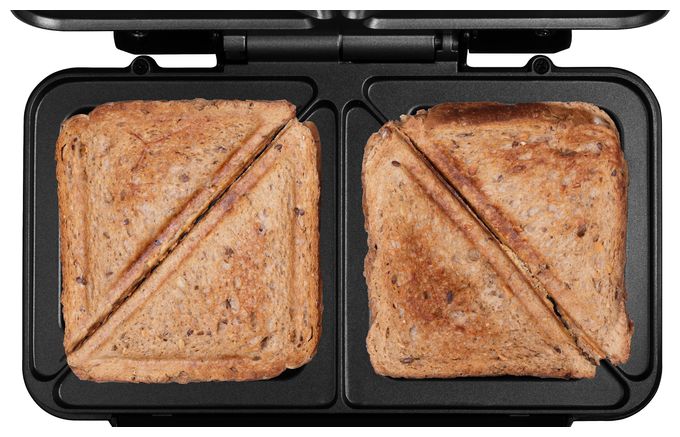 Sandwichmaker 700 W für 2 Sandwiches  S2120 Grande (Weiß) 